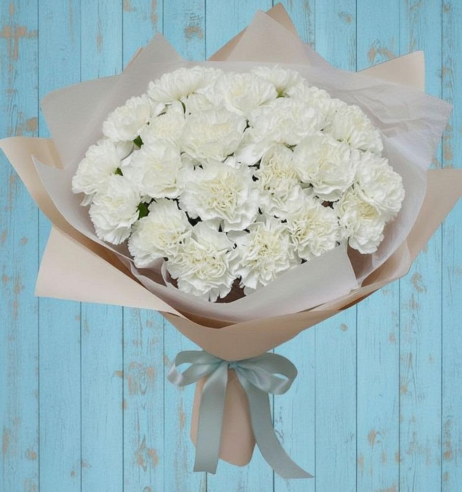 Букет цветов из: Гвоздики в Акташ