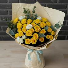 Букет цветов из:  Розы в Акташ