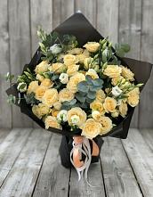 Букет цветов из:  Розы и Лизиантусы #REPLACE_PRED# Акташ