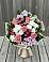 Букет цветов из: Альстромерии, Гвоздики, Розы и Хризантемы в Акташ