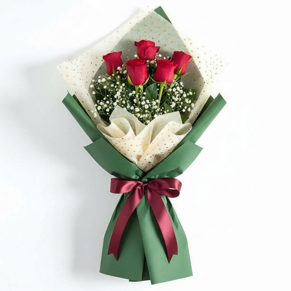 Букет рубиновое очарование в Акташ Букет цветов из: Розы в Акташ