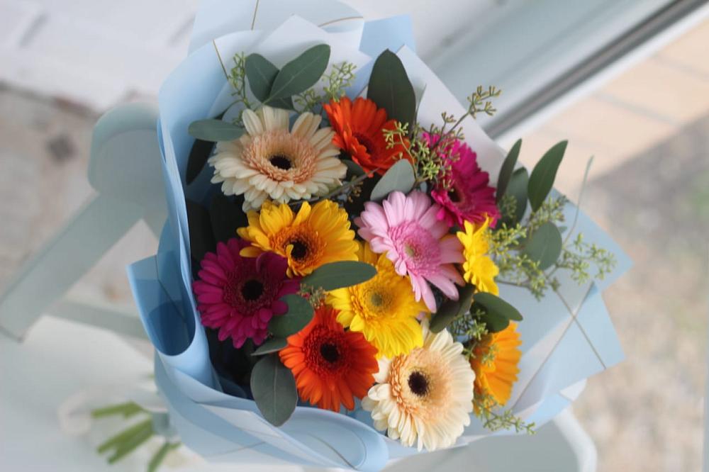 Букет цветов из: Герберы в Акташ