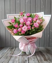 Букет Розовый кустик в Акташ