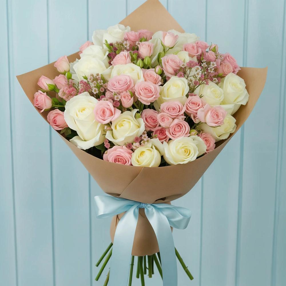 Букет цветов из: Розы в Акташ