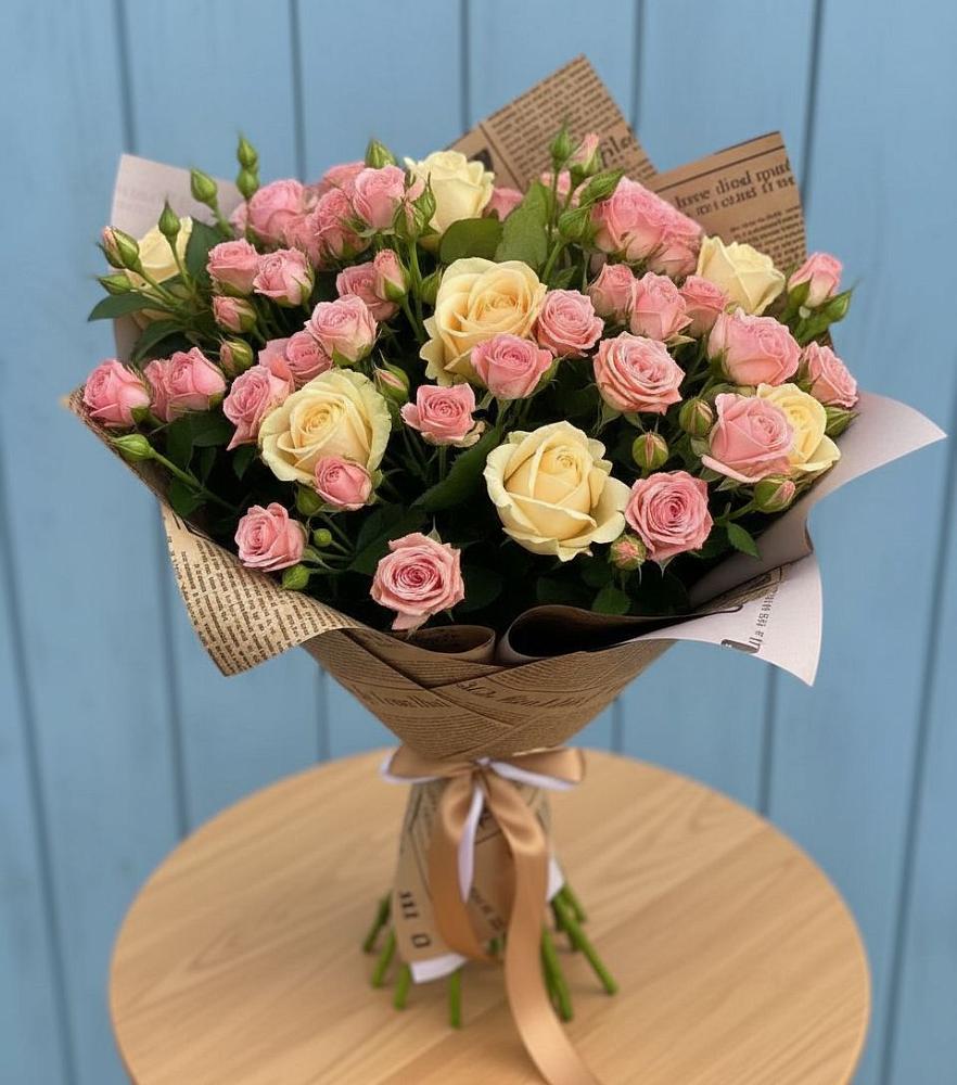 Букет цветов из: Розы в Акташ