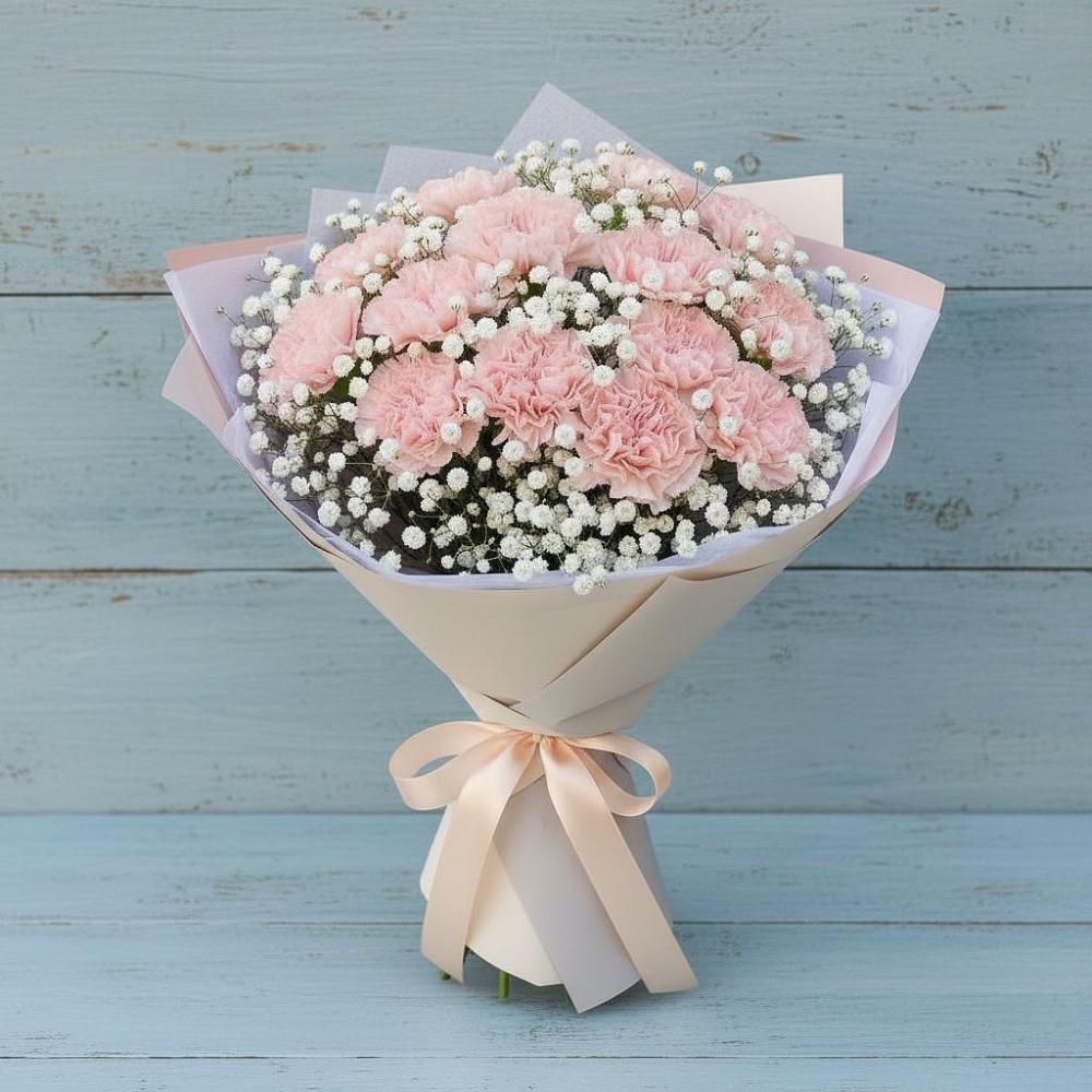 Букет цветов из: Гвоздики в Акташ