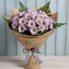 Букет соблазн в Акташ Букет цветов из:  Хризантемы в Акташ