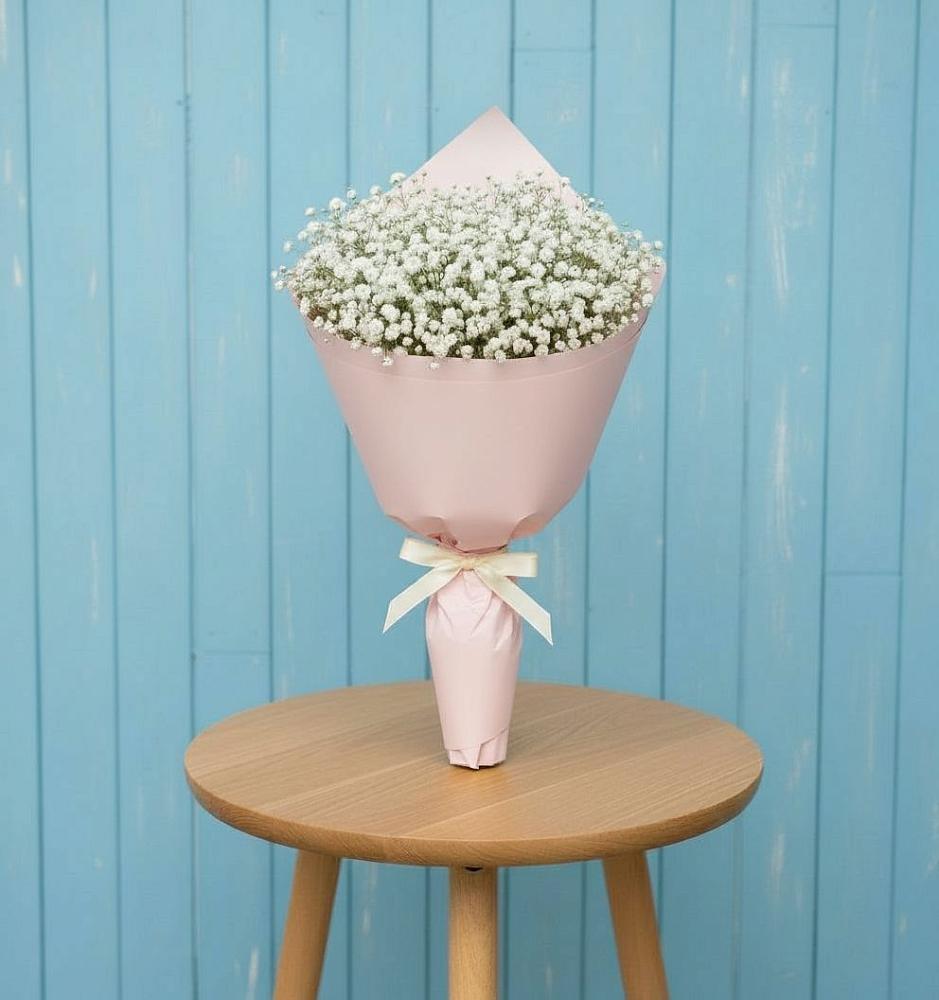 Букет Воздушное настроение в Акташ Букет цветов из: Гипсофила в Акташ