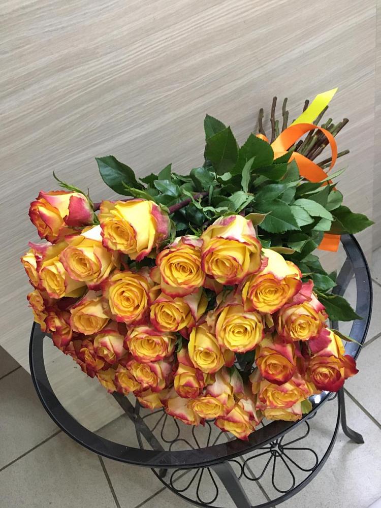 Желтые розы  в Акташ Букет Желтые розы в Акташ