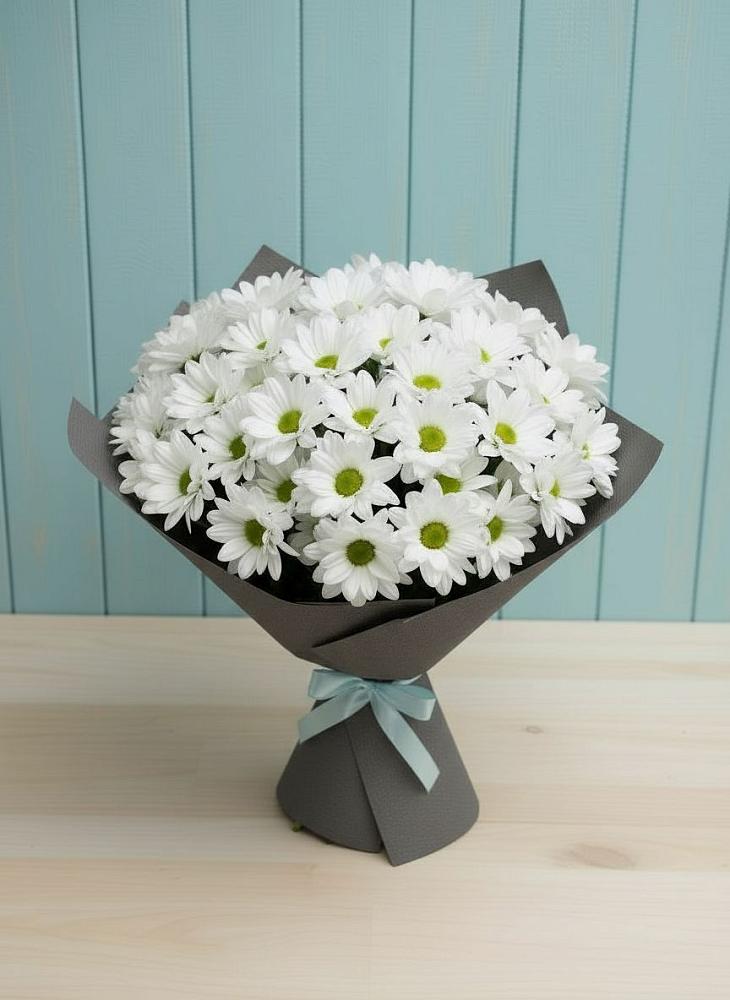 Букет цветов из: Хризантемы в Акташ