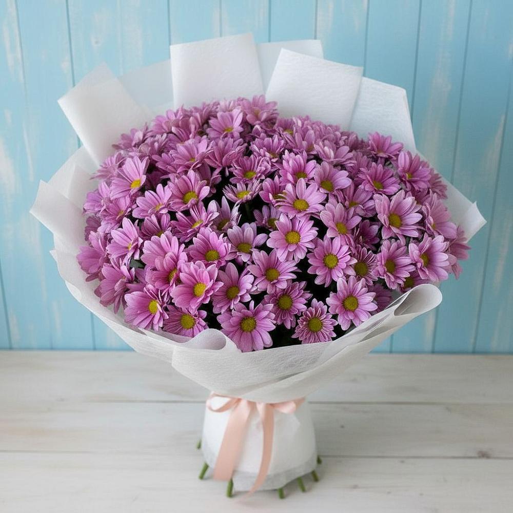 Букет цветов из: Хризантемы в Акташ