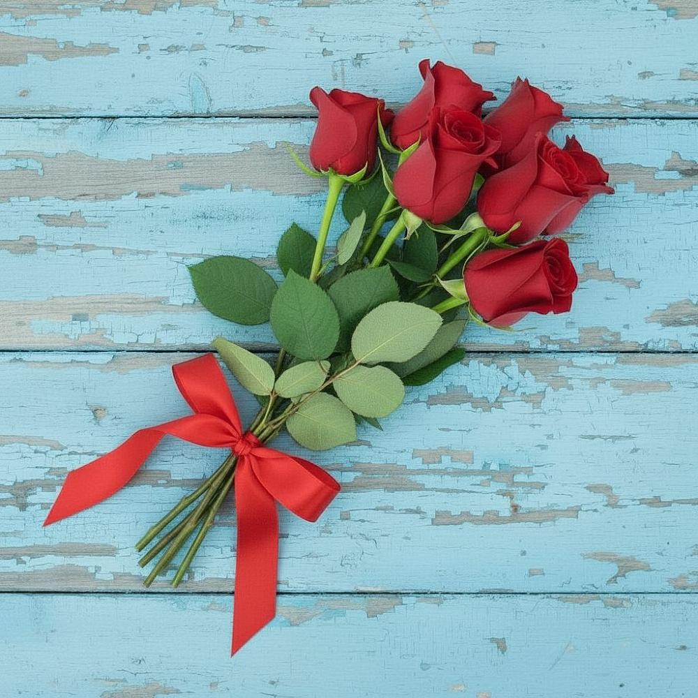 Букет Красные розы в Акташ