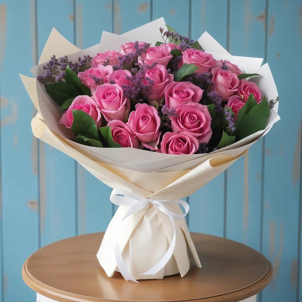 Букет цветов из: Розы в Акташ